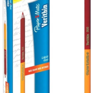 Lápiz Duo Verithin Paper Mate Checador Triangular Caja Con 12 Piezas M10400112026