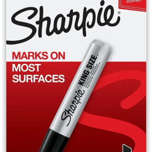 Marcadores Sharpie Punta Gruesa Cincel Chisel Negro Con 12 Piezas