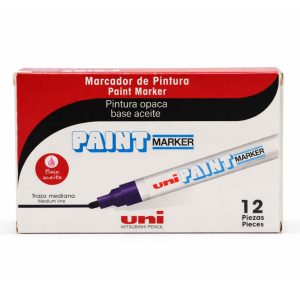 Marcador Permanente Unipaint Px-20 Caja Con 12 Piezas